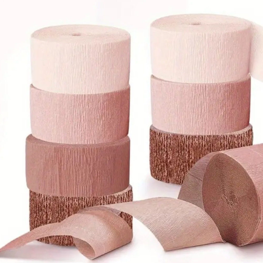 Rose Gold Streamers